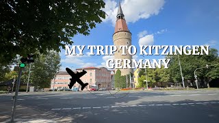 Kitzingen  Germany walk tour 4k 30fps گشت پیاده روی در زیبا کیتسنگین جرمنی [upl. by Willett]