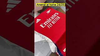 Arsenal home 2425 virus  jerseys football  Real Madrid football music footballjersey shirts [upl. by Oelak]