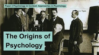 The Origins of Psychology [upl. by Sholes5]