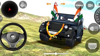 Dollar Song Modified 😈 Mahindra Black Thar  Indian Car Simulator 3D  Car Game 3D [upl. by Fay586]