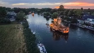 Gondelvaart GiessenOudekerk Drone Video [upl. by Bega285]