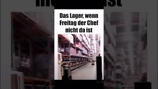 Klassischer Freitag ohne Chef meme reels shorts funny lustig freitag [upl. by Asseniv]