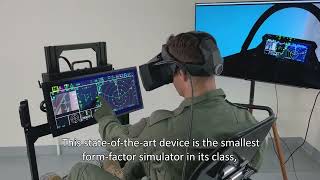 Vrgineers  Portable Trainer Mixed Reality F35like [upl. by Normandy]