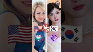 SOUTH KOREA 🇰🇷 Vs 🇺🇸 AMERICA shorts [upl. by Noreht]