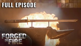 Forged in Fire THE NINJAS SWORD S9 E3  Full Episode [upl. by Eesak]