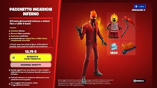 1500 VBUCKS  PACCHETTO INCARICHI INFERNO  FORTNITE [upl. by Mendie]