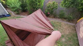 GEERTOP 2 Person Trekking Pole Tent Review [upl. by Renrag]