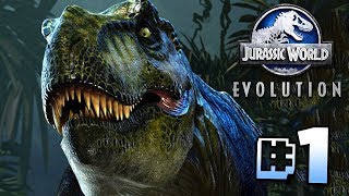 Building Jurassic World  Jurassic World Evolution  Ep1 [upl. by Tal]