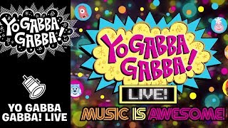 YO GABBA GABBA LIVE Yo Gabba Gabba Holiday show [upl. by Htilil351]