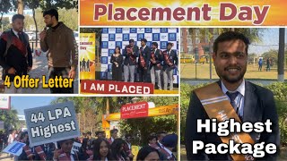 Sabki Placement Ho Gayi 😍  Placement Day Full Vlog  CGC Jhanjeri Mohali Placements [upl. by Dewitt303]