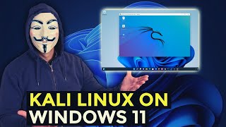 Kali Linux Windows 11 App with GUI and sound  Updated simple steps for 2022 [upl. by Nehtan911]