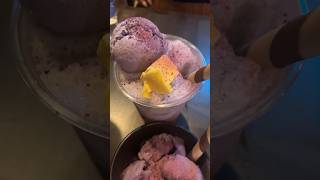 Halo Halo and some ube ice cream at Kalye nyc [upl. by Fahland754]