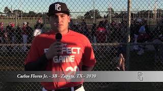 Carlos Flores Jr  3B  Zapata TX  2020 [upl. by Aire]