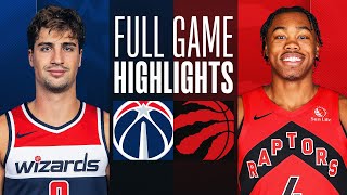 WIZARDS at RAPTORS  NBA PRESEASON FULL GAME HIGHLIGHTS  October 20 2023 [upl. by Feltie]