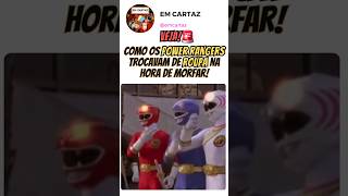 REVELADO VEJA COMO ERAM FEITA A TROCA DE ROUPA DOS POWER RANGERS NA HORA DE MORFAR [upl. by Aisirtap230]