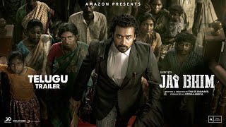 Jai Bhim  Official Telugu Trailer  Suriya  Prakash Raj  Sean Roldan  ThaSe Gnanavel [upl. by Longtin31]