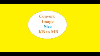 Easily Convert Image KB to MB with Our Simple Tool 📸🔄 [upl. by Dirk]