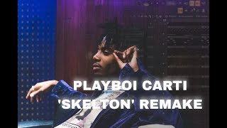 How playboi carti  skeleton remake  fl studio [upl. by Esau271]