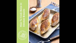 How To Cook BoneIn Chicken Breasts [upl. by Jonathon]