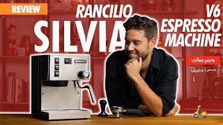 Rancilio Silvia E V6 Coffee Machine 2021  Review [upl. by Amarette934]