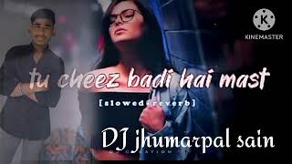 tu cheez badi hai mast Hindi song DJ remix song hard bass dj jhumarpal sain on the truck [upl. by Arlie]