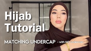 3 EASY HIJAB STYLES  Matching Undercap Effect  Without Undercap [upl. by Wivinah]