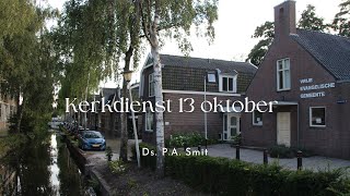 Kerkdienst 13 oktober [upl. by Femmine]