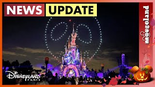 Disneyland Paris NEWS Update New Halloween finale for Disney Electrical Sky Parade 2024 [upl. by Haleemaj471]