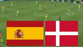 Espagne 10 Danemark Résumé du match  Ligue des Nations de lUEFA 202425 [upl. by Klump769]