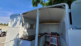 Horse trailer transformation [upl. by Shrier]