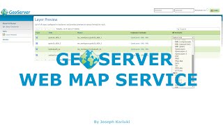 GeoServer Tutorial 6  Web Map Service Operations [upl. by Nakre]