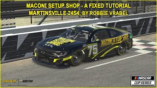 iRacing AFixed Martinsville Guide to Qualifying and Race 24S4 [upl. by Ailedroc]