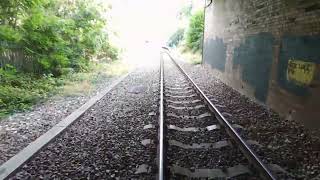 Drone Footage over EWR Flyover and Marston Vale line Between Bletchley and Fenny Stratford Station [upl. by Akinajnat]