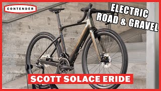 SCOTT Solace eRIDE First Look  Electric Road Bike  Contender Bicycles [upl. by Adnolaj]