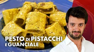 Paccheri gourmet una delizia di crema di pistacchio e guanciale [upl. by Asta]