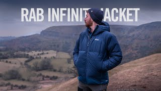 Inside Look Rab Infinity Jacket [upl. by Knah]