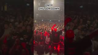 Shut Em Down by ONYX live in Biel Switzerland 😡🔥 [upl. by Noiraa]