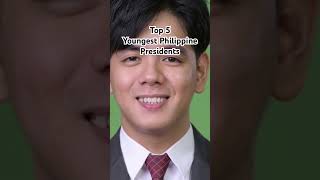 Top 5 Youngest Philippine Presidents Top5 Philippines Top5Philippines Tough5PH [upl. by Vedis512]