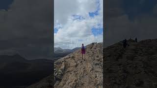 Caldera Blanca Timanfaya National Park Lanzarote 🇪🇸 [upl. by Aleuname208]