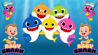 Baby Shark Song and Dance  Baby Shark doo doo doo Song  Baby Shark Remix Song toddlers cartoon [upl. by Aneerehs]