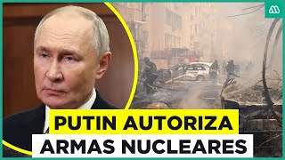 Putin autoriza uso de armas nucleares en respuesta a Ucrania [upl. by Klatt679]