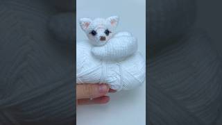 Crochet fox ❤️crochetanywhere crochet crochetfox [upl. by Sikes]