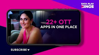 Tata Play Binge  22 OTT Apps In 1 App  Feat Saif Ali Khan amp Kareena Kapoor Khan [upl. by Eidob]