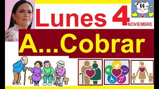 LUNES 4 A COBRAR CALENDARIO YA SALIÓ MENSAJE ARIADNA MONTIEL PENSION BIENESTAR ADULTOS MAY [upl. by Marice]