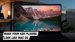 Make Your KDE Plasma Desktop Look Like Mac OS [upl. by Critchfield348]