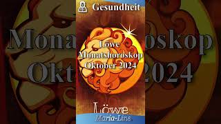 Löwe GESUNDHEIT 🩺 Horoskop Oktober 2024 [upl. by Angelina]