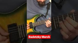 Radetzky March  Guitar  Strauss [upl. by Schoenfelder]