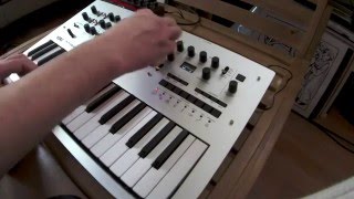 Korg Minilogue Demo [upl. by Nuhsed]