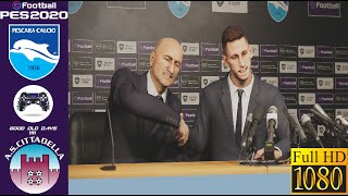 PES 2020  Master League  Winter Transfer Window  21  Pescara VS Cittadella  Super Star  PS4 [upl. by Farrar]