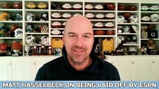 Matt Hasselbeck is loving life coaching his son since ESPN laid him off [upl. by Suivatco]